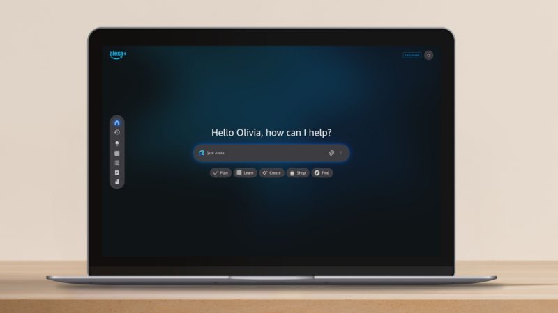 亞馬遜新 Alexa.com 網站上線，AI 助理進軍用戶的全網路世界